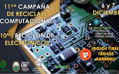 Participación en la 11VA CAMPAÑA DE RECICLAJE COMPUTACIONAL y 10mo RECICLÓN DE ELECTRÓNICOS